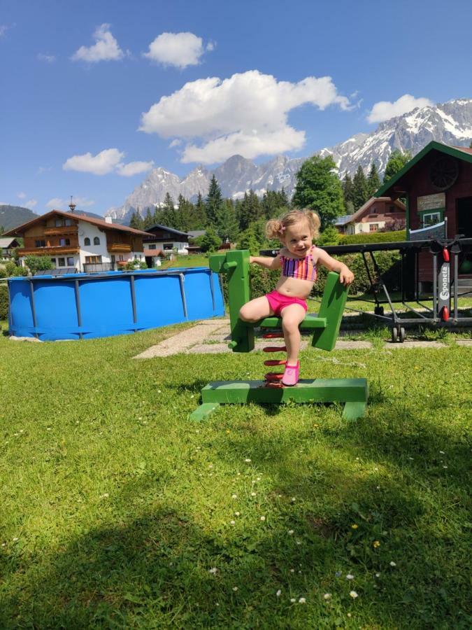 Pension Vorberghof- Bauernhofurlaub Ramsau am Dachstein Exterior foto